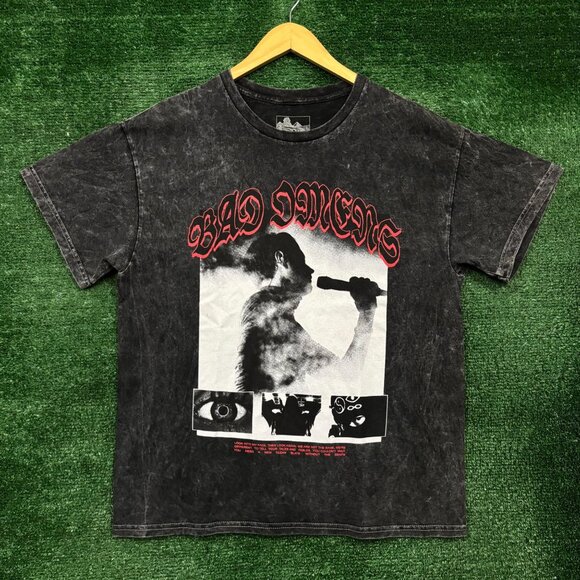 Bad Omens The Death of Peace of Mind Heavy Metal Band Mineral Wash T-Shirt L - Picture 1 of 4